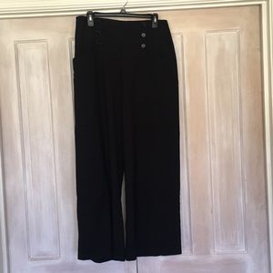 Max Studio High Waist, Pinned Stripped, Trousers